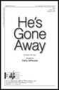 He's gone Away SSA choral sheet music cover